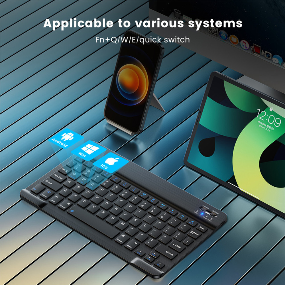 Mini Wireless Mouse - Bluetooth Wireless Keyboard Mouse For IOS