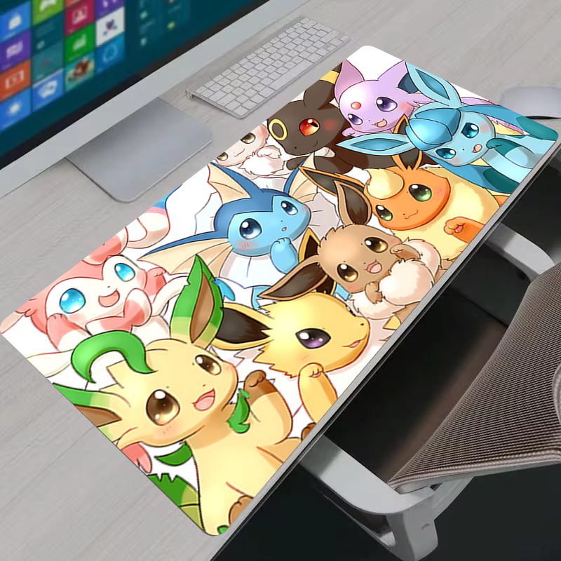 Laptop Accessories Mouse - Mouse Pad XXL Jolteon Anime Kawaii