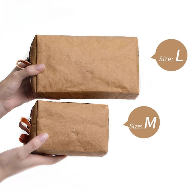 Laptop Accessories Essential - Ultralight Washable Kraft Tech Pouch -