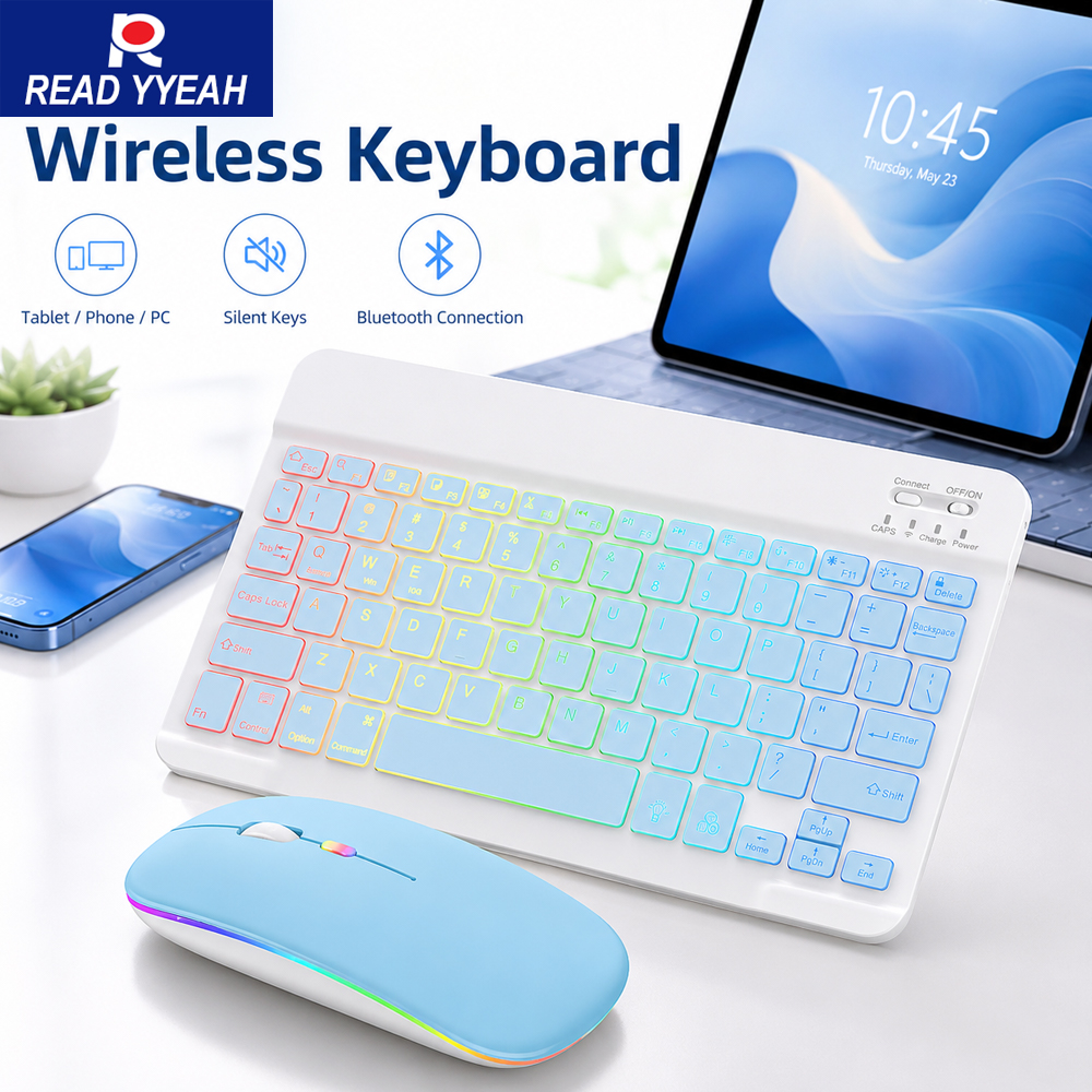 Mini Wireless Mouse - New Ultra Slim Portable 7 Color