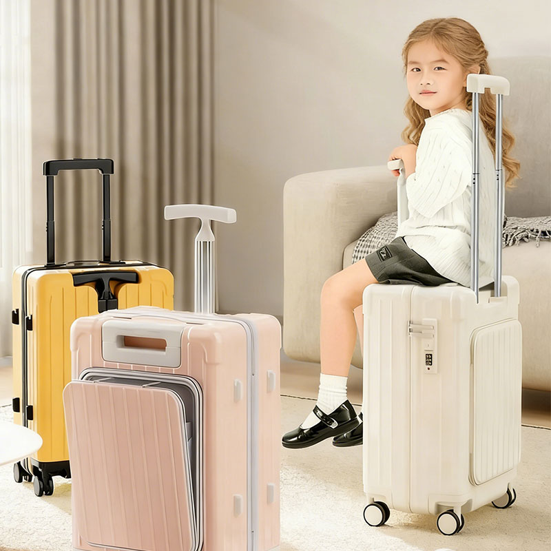 Laptop Accessories Travel Case - Kid Sit & Ride Suitcase Front