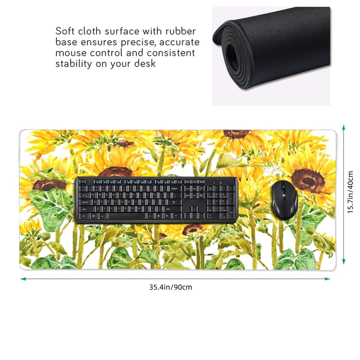 Sunflower Vibrant Yellow Flora - Yellow Laptop Accessories avis et prix