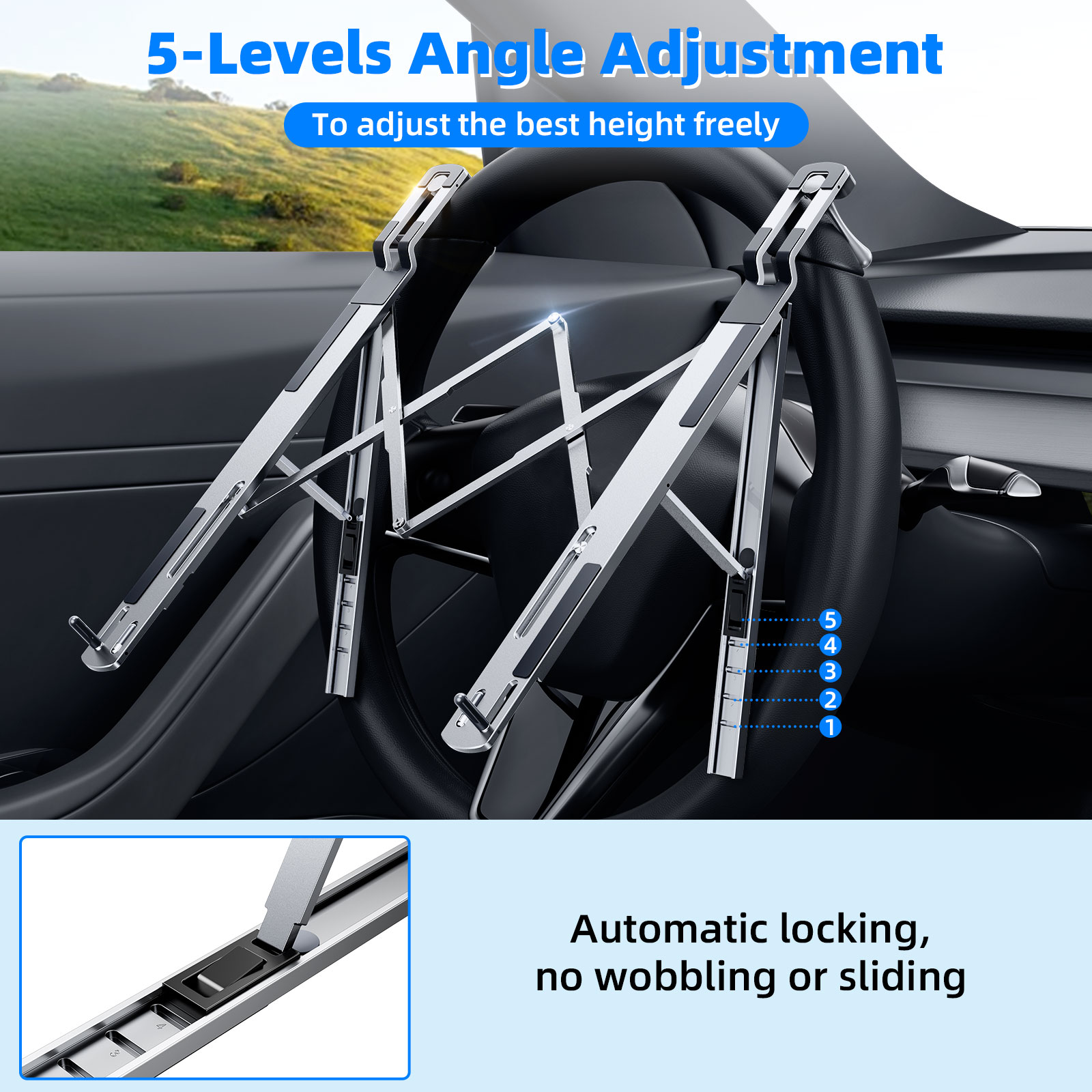 Eary Car Steering Wheel Laptop - Laptop Accessories Essential avis et prix
