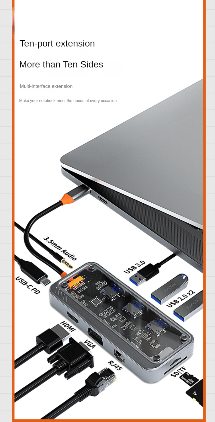 USB Type-C Hub with HDMI - Ess - Laptop Accessories Essential avis et prix