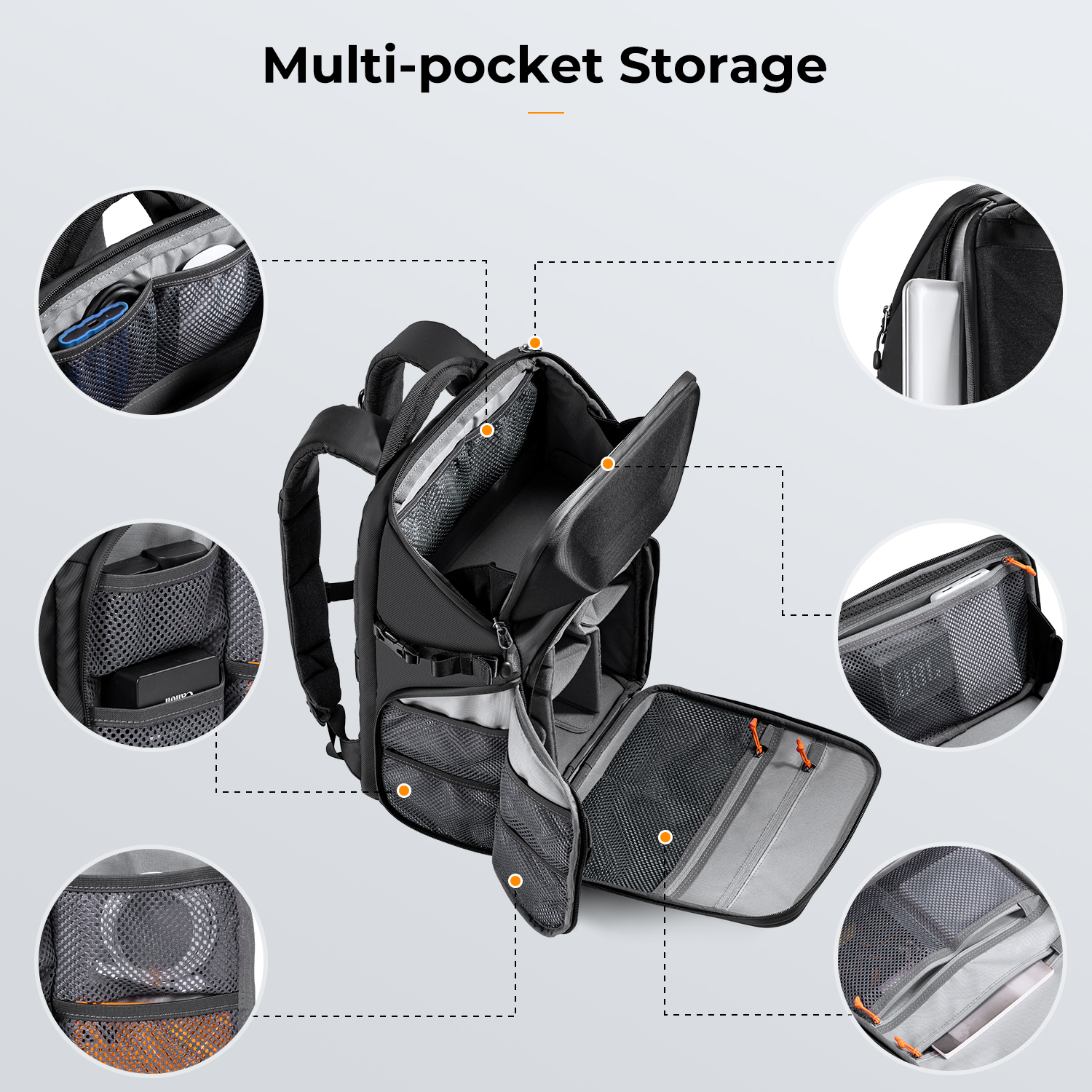 K&F CONCEPT 20L Camera Backpac - Laptop Bag Waterproof avis et prix