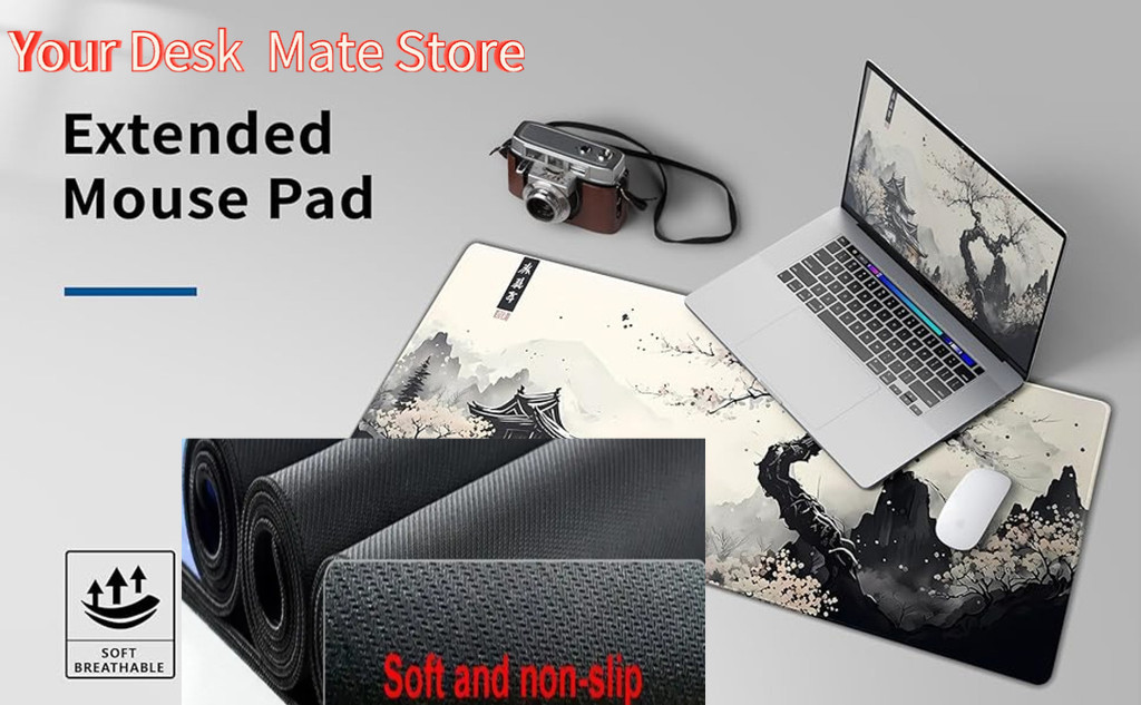 Black and White Badger Mouse P - Yellow Laptop Accessories avis et prix