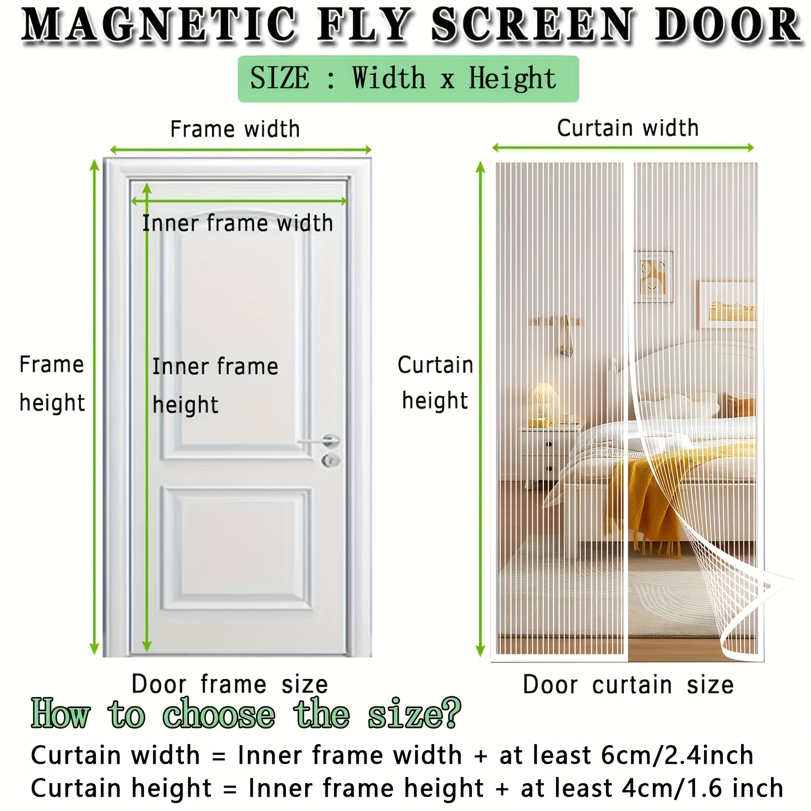 Auto-Close Magnetic Mosquito D - Privacy Screen Filter avis et prix