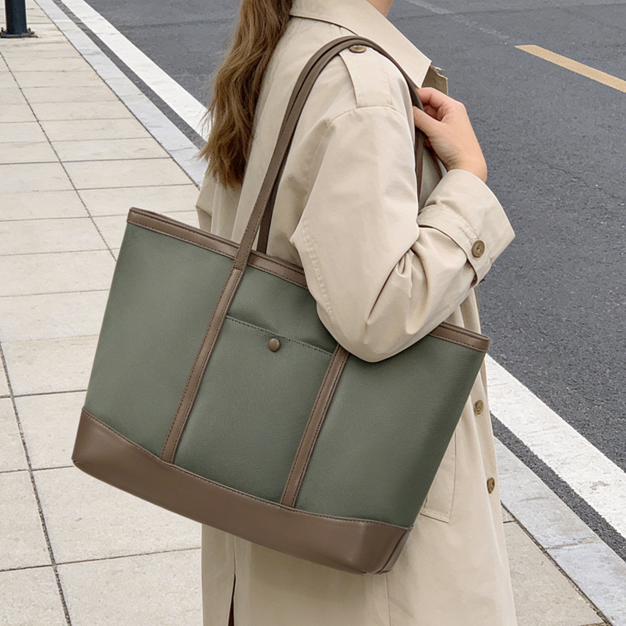 Women Large Shoulder Bag, Zipp - Laptop Accessories Box avis et prix