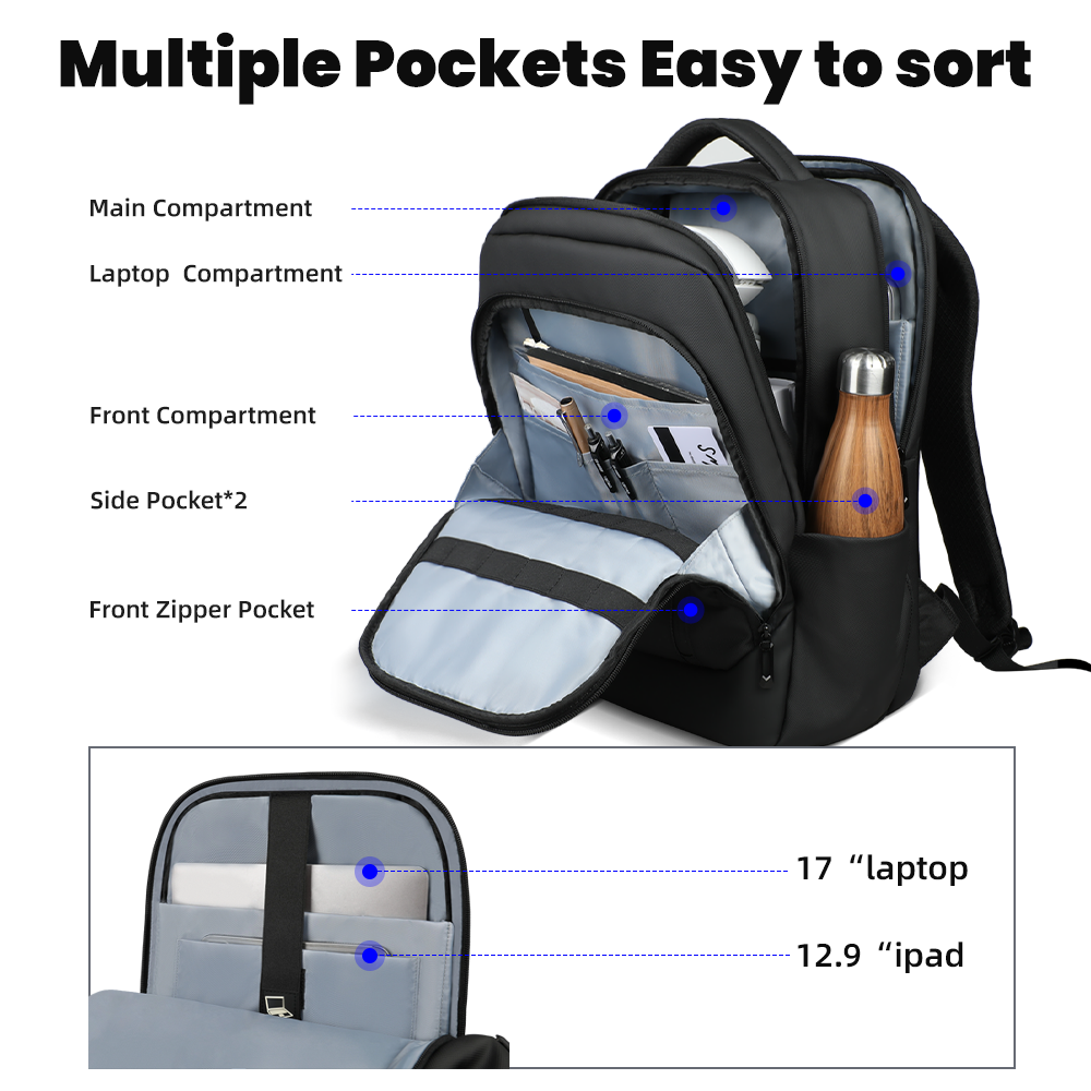 HK New Design Travel Backpack  - Laptop Bag Waterproof avis et prix
