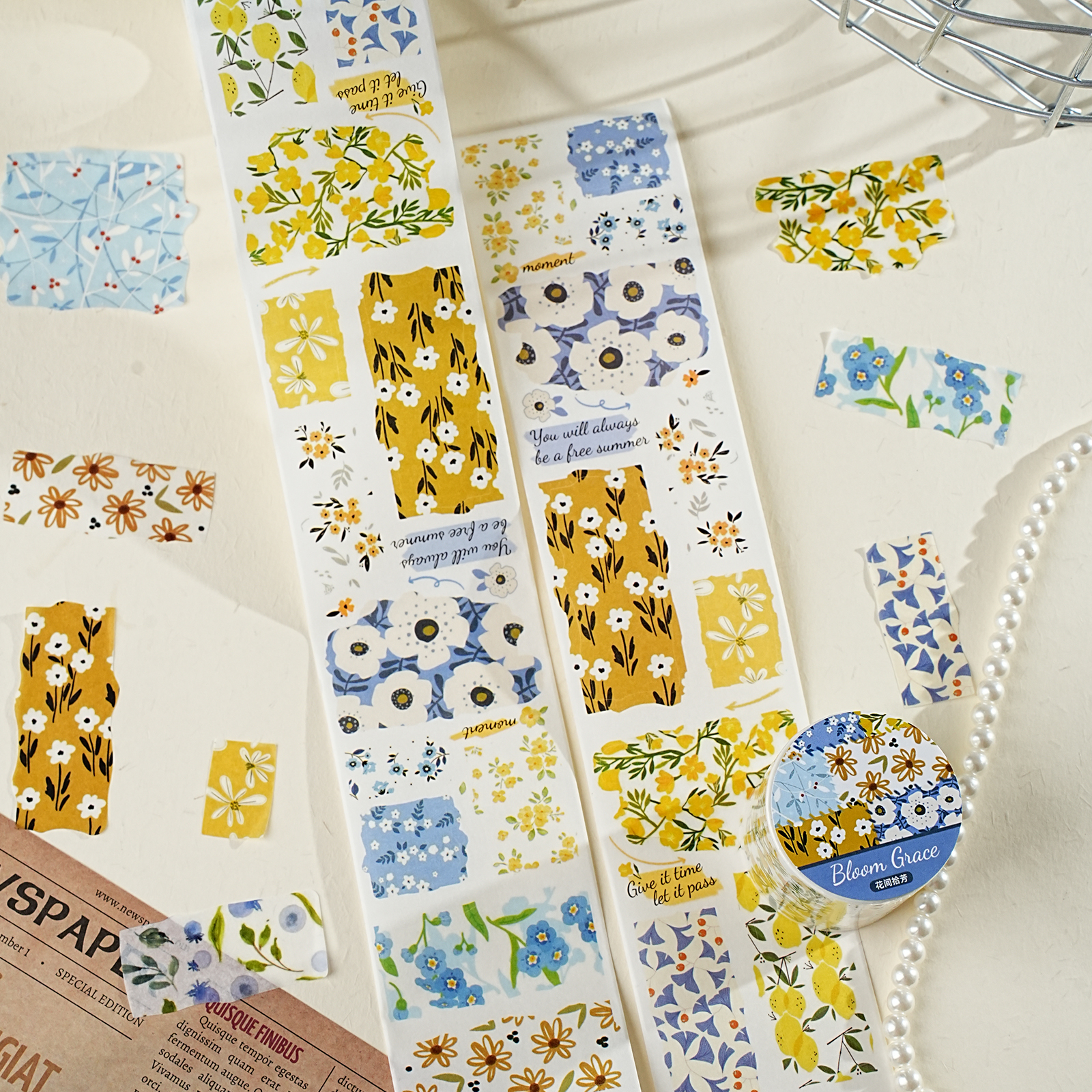 Etori Life Floral Theme Washi  - Yellow Laptop Accessories avis et prix