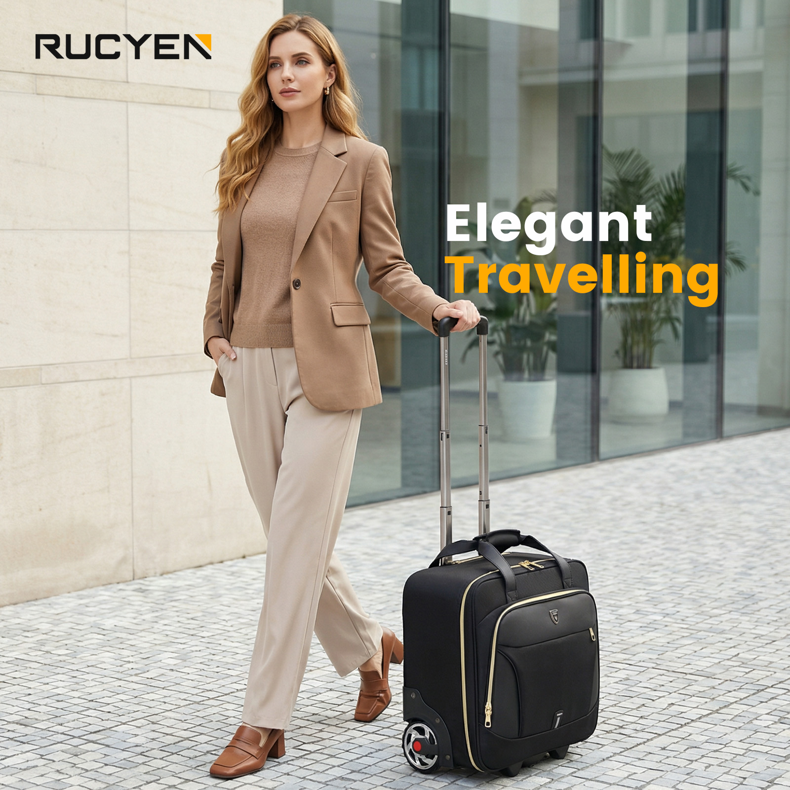 18 Inch Rolling Briefcase Larg - Laptop Accessories Travel Case avis et prix