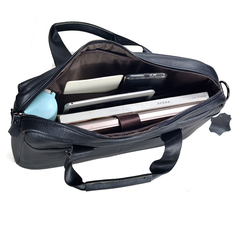 Large Men's Genuine Leather Ha - Laptop Accessories Box avis et prix