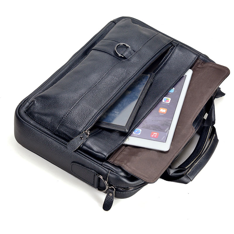 Large Men's Genuine Leather Ha - Laptop Accessories Box avis et prix