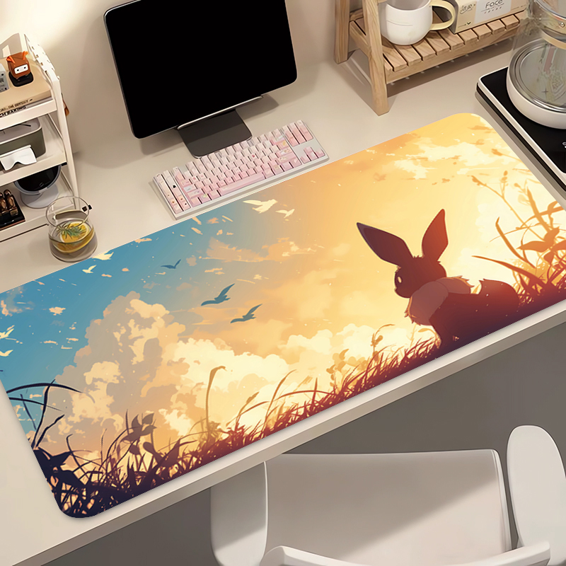 Anime Mouse Pad Pokemon Eevee  - Laptop Accessories Mouse avis et prix