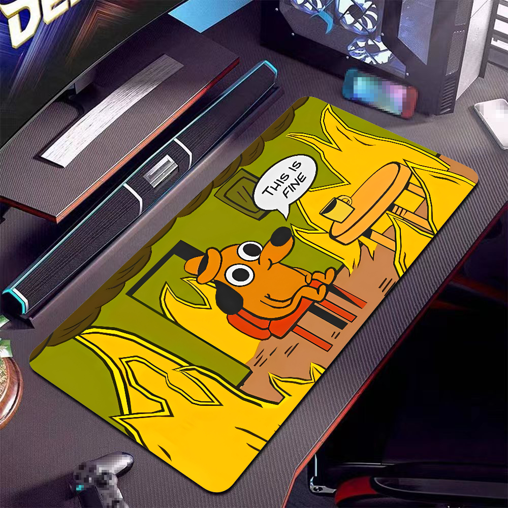 This Is Fine Dog Dachshund Mou - Laptop Accessories Mouse avis et prix