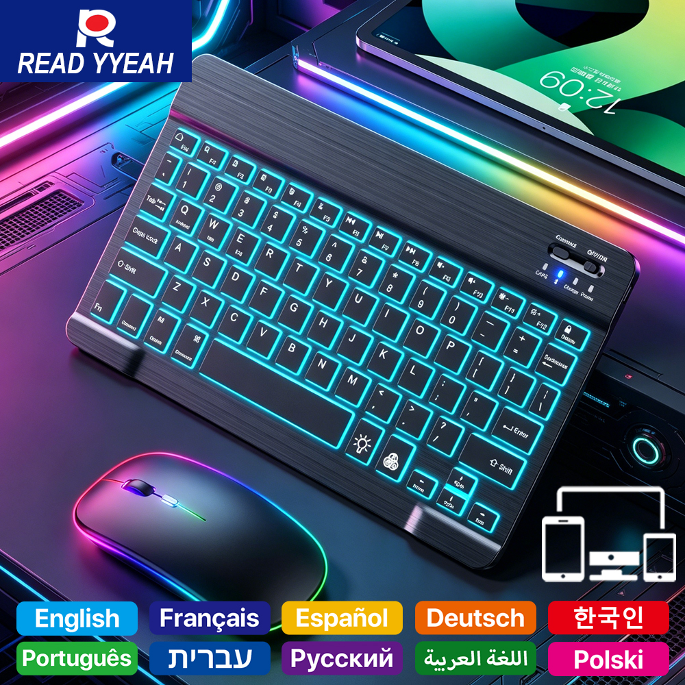 READ YYEAH RGB Backlit Bluetoo - Mini Wireless Mouse avis et prix