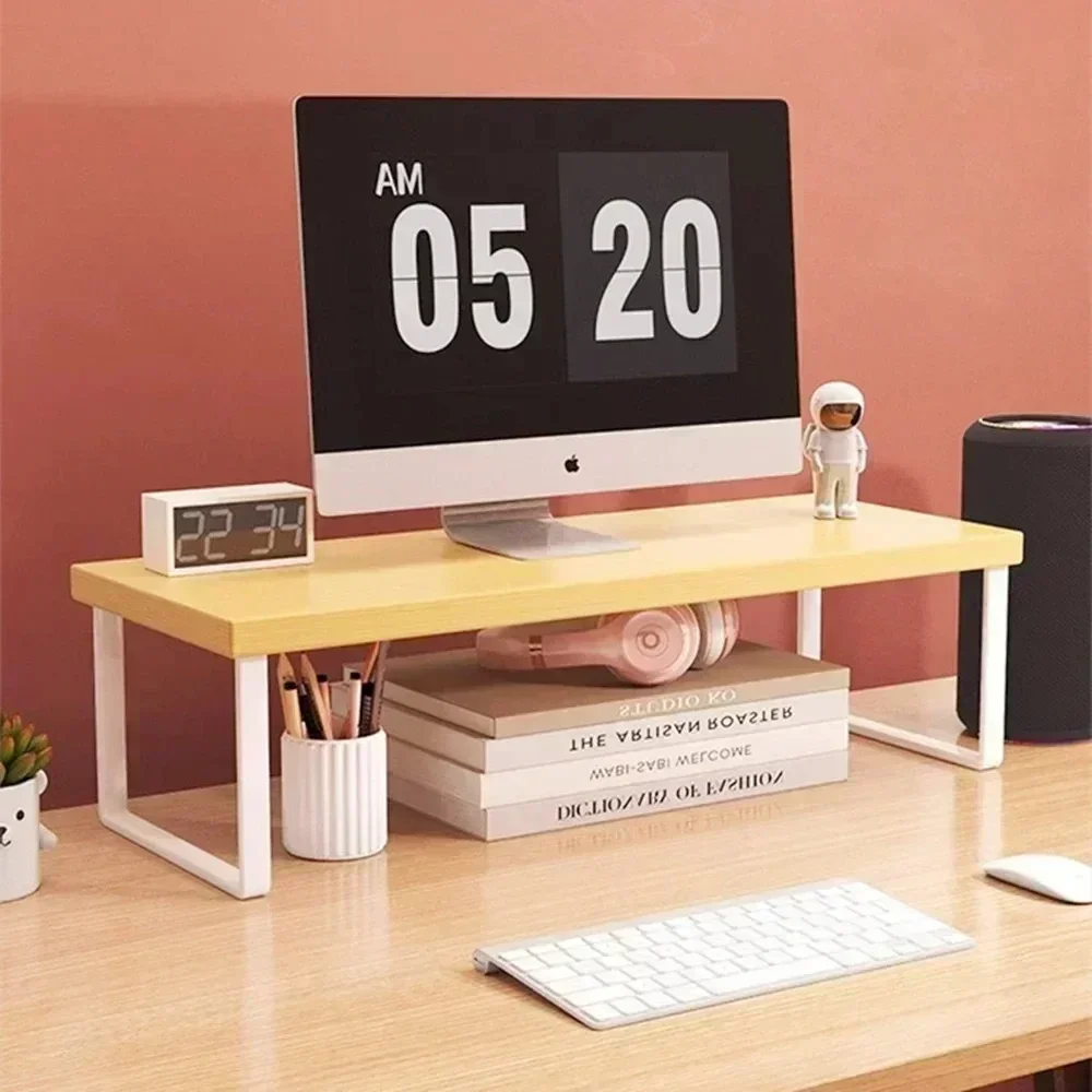 Monitor Raised Shelf Desktop C - Yellow Laptop Accessories avis et prix