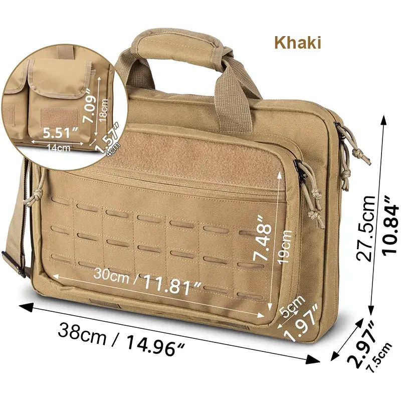 Lockable Tactical Gun Bag with - Laptop Accessories Box avis et prix