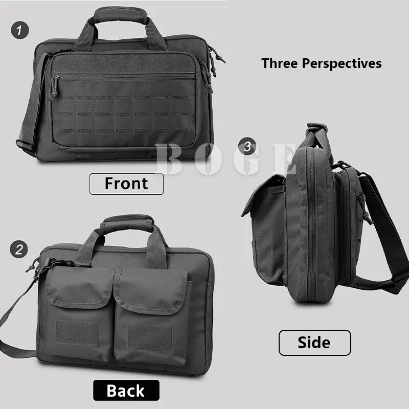 Lockable Tactical Gun Bag with - Laptop Accessories Box avis et prix