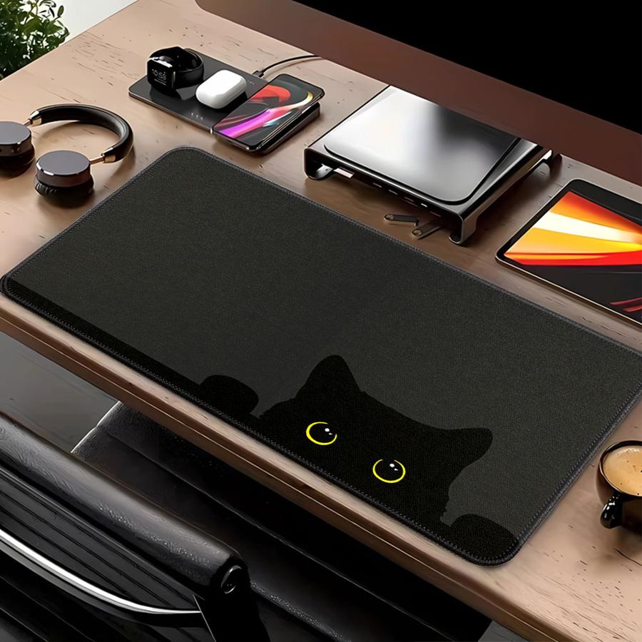 Mouse Pad Computer Laptop Pad  - Yellow Laptop Accessories avis et prix