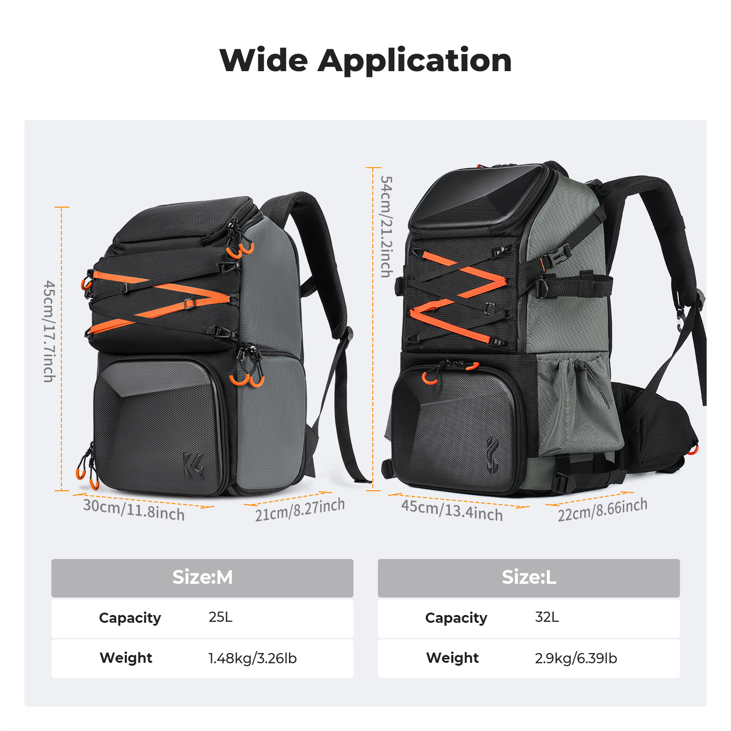 K&F CONCEPT 25L Outdoor Camera - Laptop Accessories Box avis et prix