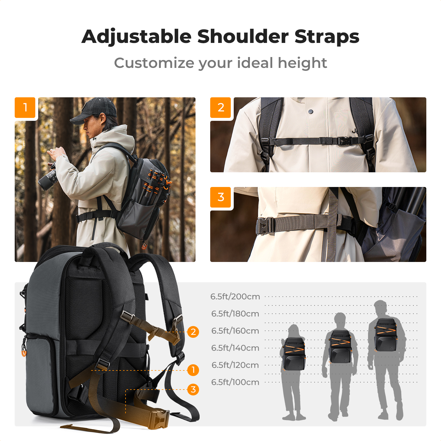 K&F CONCEPT 25L Outdoor Camera - Laptop Accessories Box avis et prix