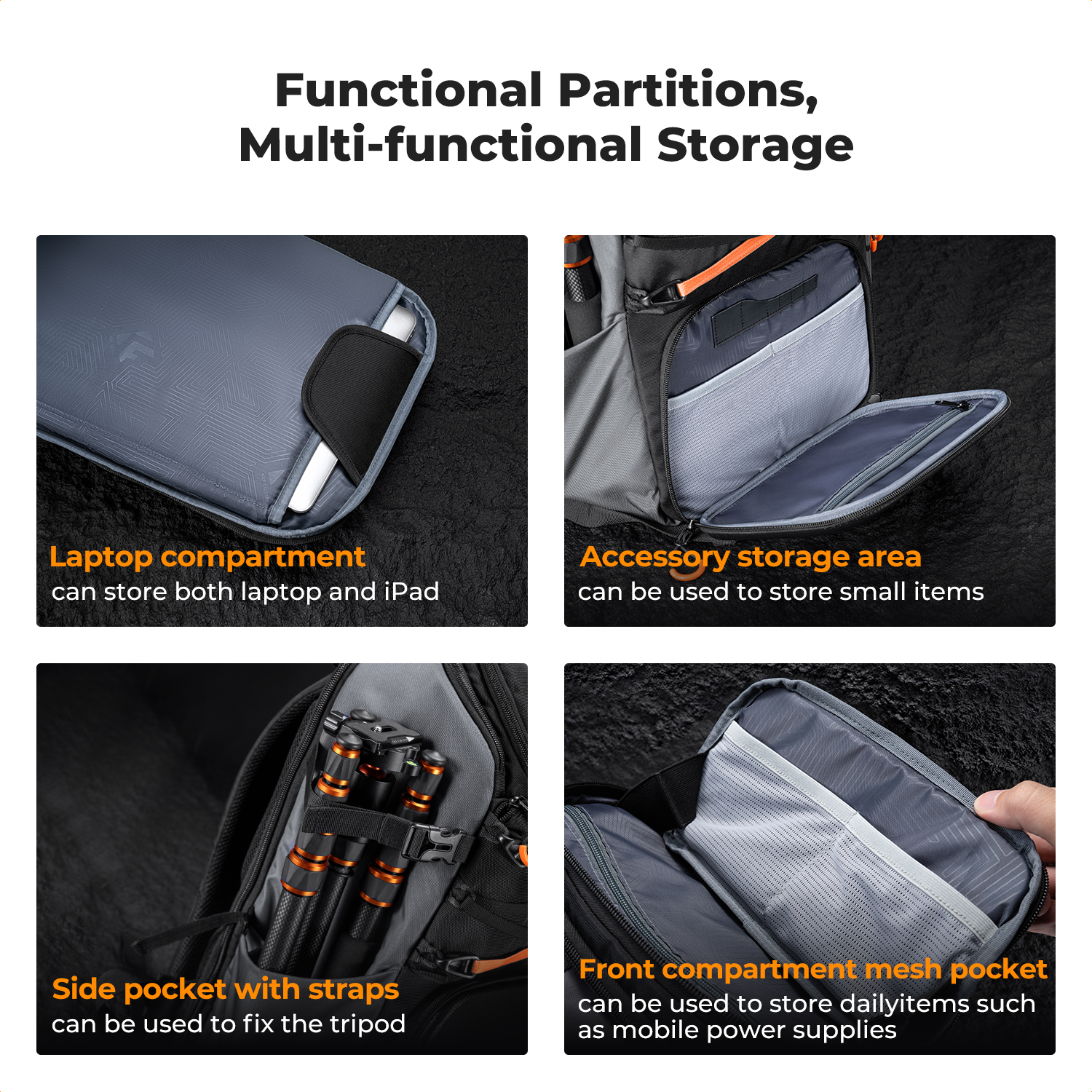 K&F CONCEPT 25L Outdoor Camera - Laptop Accessories Box avis et prix