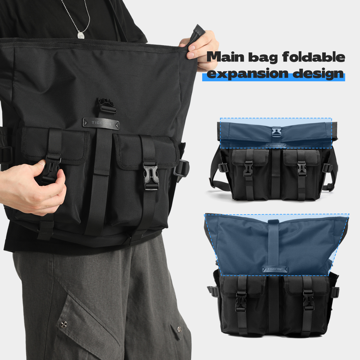 Tigernu Fashion Messenger Bags - Laptop Accessories Box avis et prix