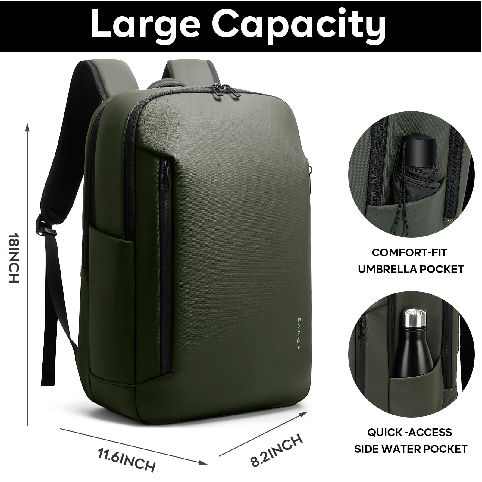 BANGE Fashion Simple Design Wo - Laptop Bag Waterproof avis et prix