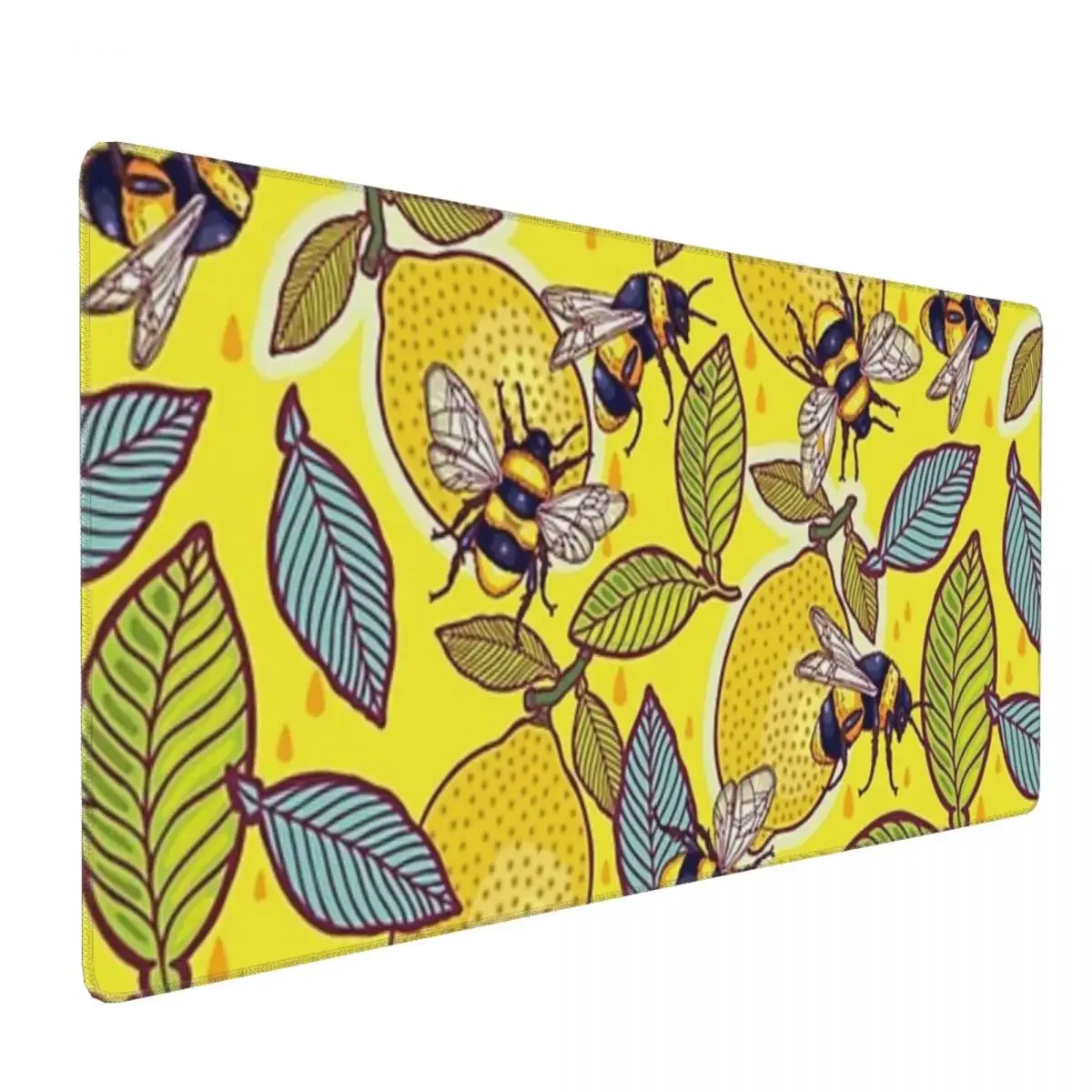 Yellow Lemon And Bee Garden La - Yellow Laptop Accessories avis et prix