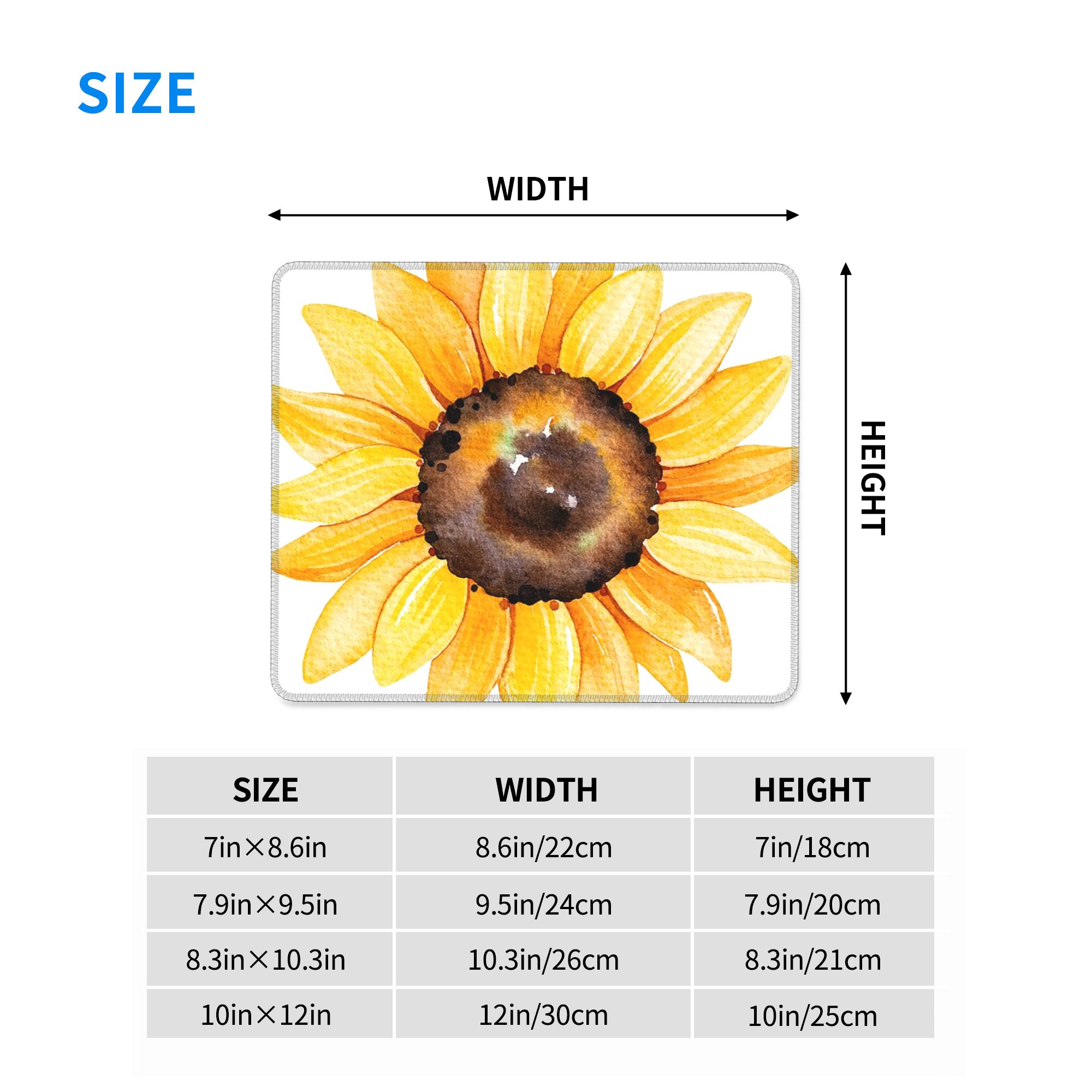 Watercolor Sunflower Vibrant Y - Yellow Laptop Accessories avis et prix