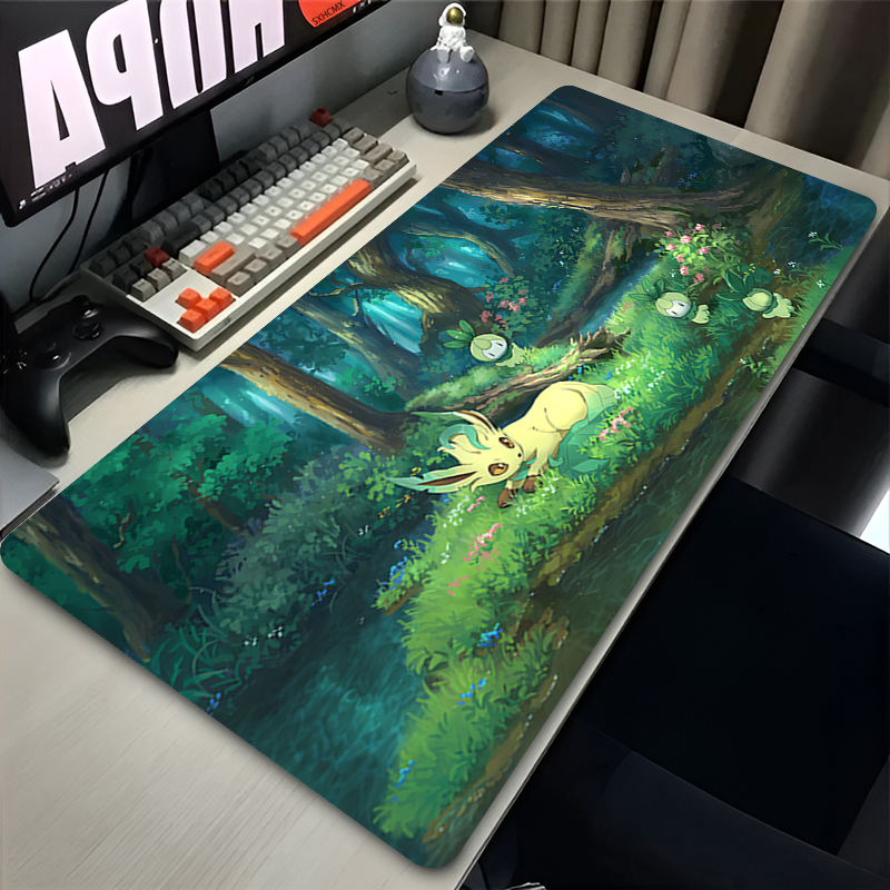 Mouse Pad Gamer P-pokemon Leaf - Laptop Accessories Mouse avis et prix