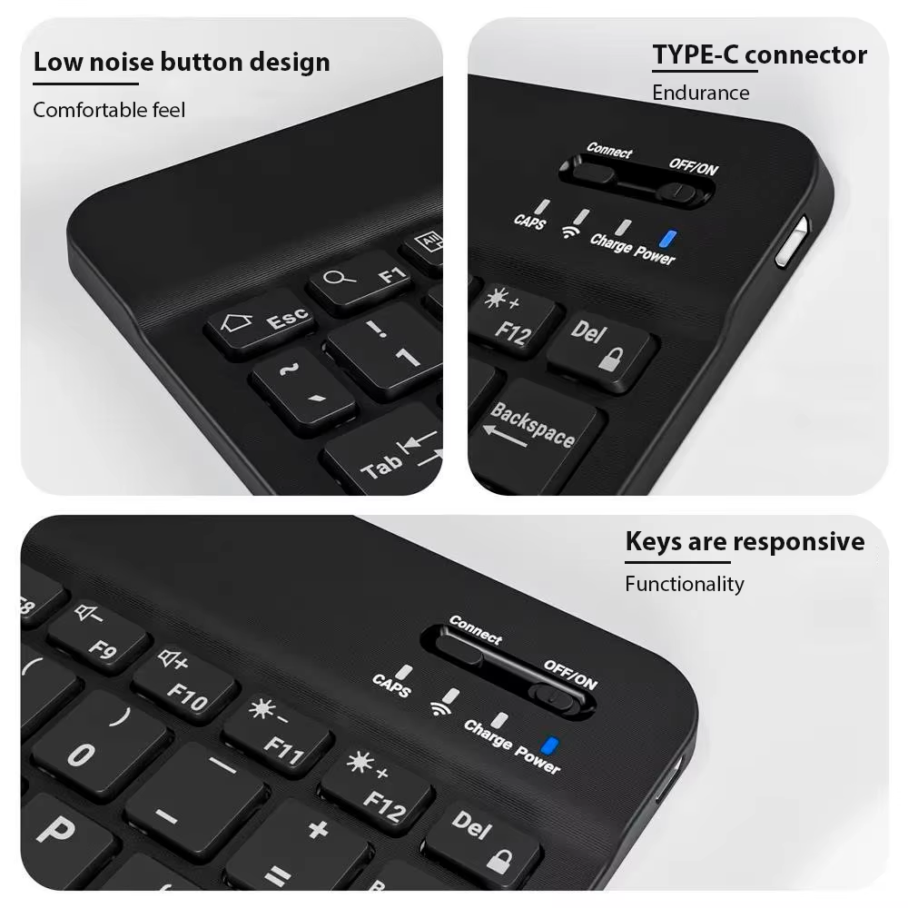 Bluetooth Wireless Keyboard Mo - Mini Wireless Mouse avis et prix
