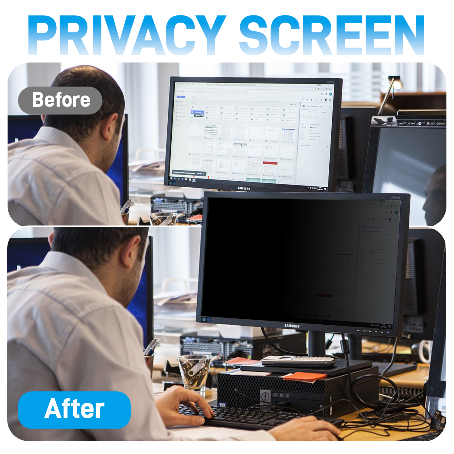 Large Size Privacy Screen Prot - Privacy Screen Filter avis et prix