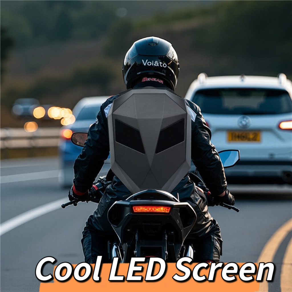 LED Motorcycle Rider Backpack  - Laptop Bag Waterproof avis et prix
