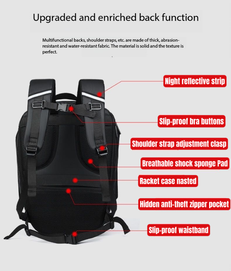 LED Motorcycle Rider Backpack  - Laptop Bag Waterproof avis et prix