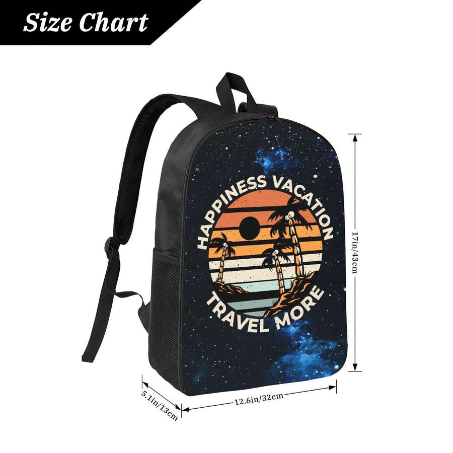 Happiness Vacation Travel More - Laptop Bag Waterproof avis et prix