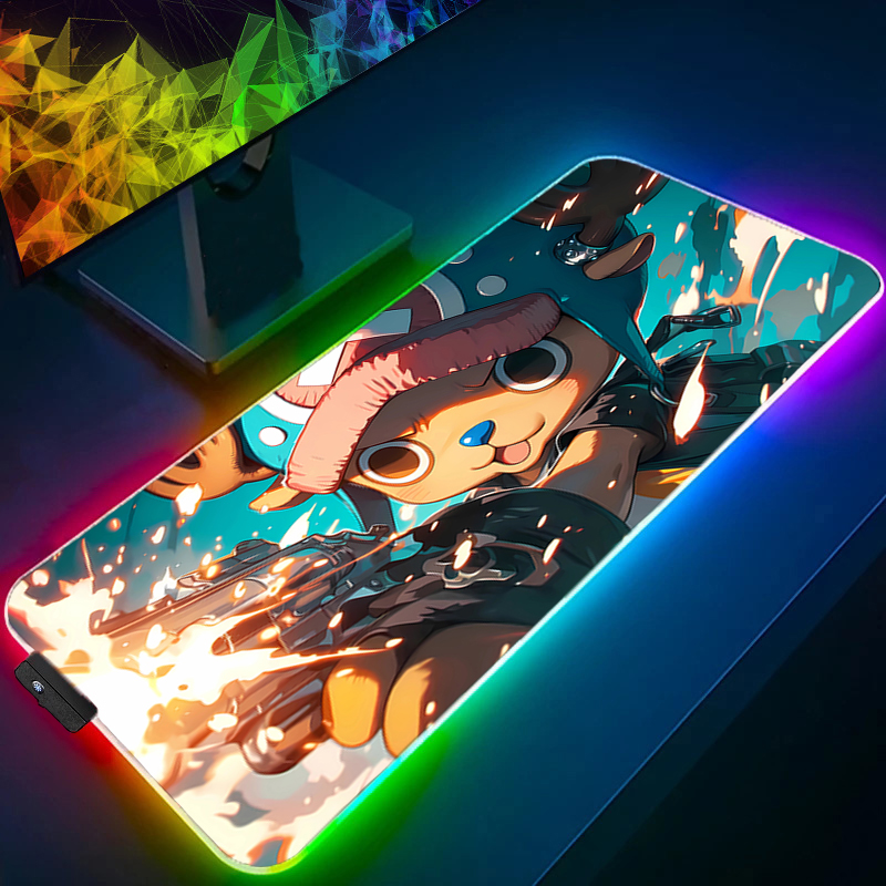 RGB Mouse Pad one piece Tony T - Laptop Accessories Mouse avis et prix