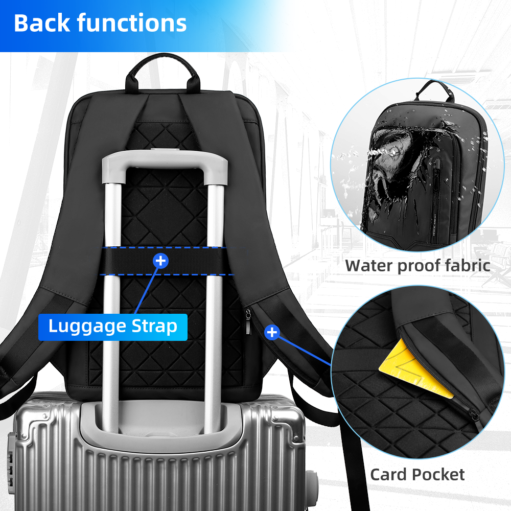 HK Slim Business Backpack for  - Laptop Bag Waterproof avis et prix
