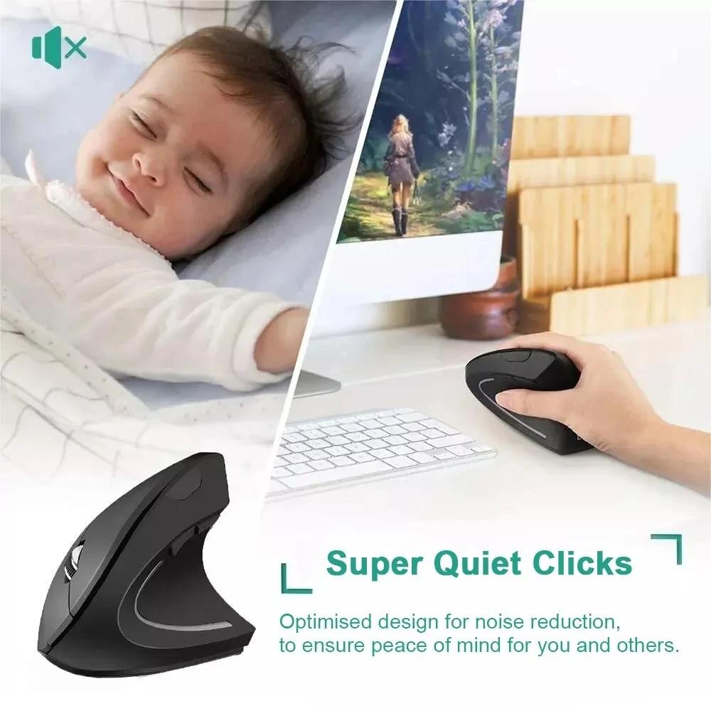 Ergonomic Vertical Mouse 2.4GH - Mini Wireless Mouse avis et prix
