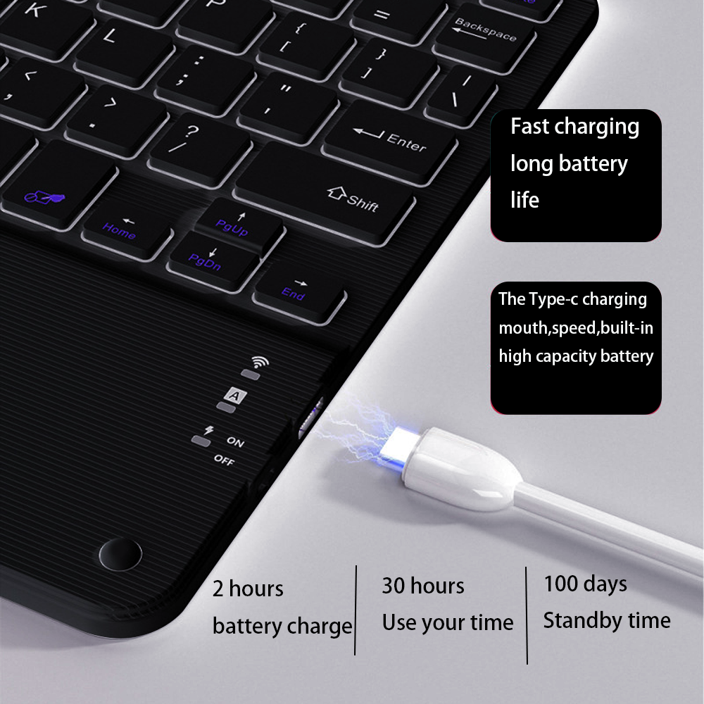 Touchpad Wireless Keyboard and - Mini Wireless Mouse avis et prix