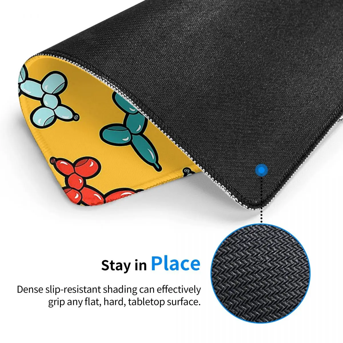 Balloon Animal Dogs Pattern In - Yellow Laptop Accessories avis et prix