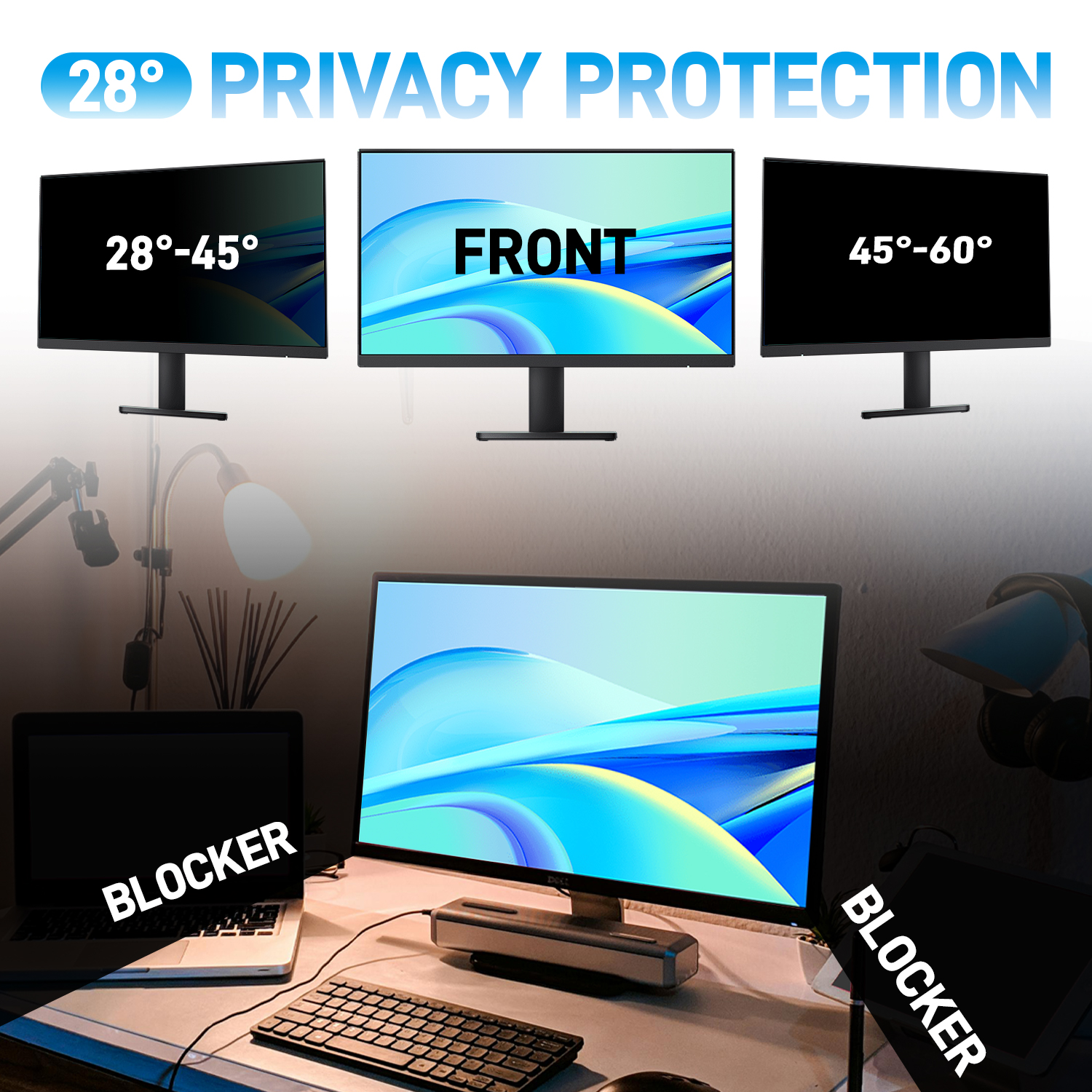 20 Inch Computer Privacy Scree - Privacy Screen Filter avis et prix