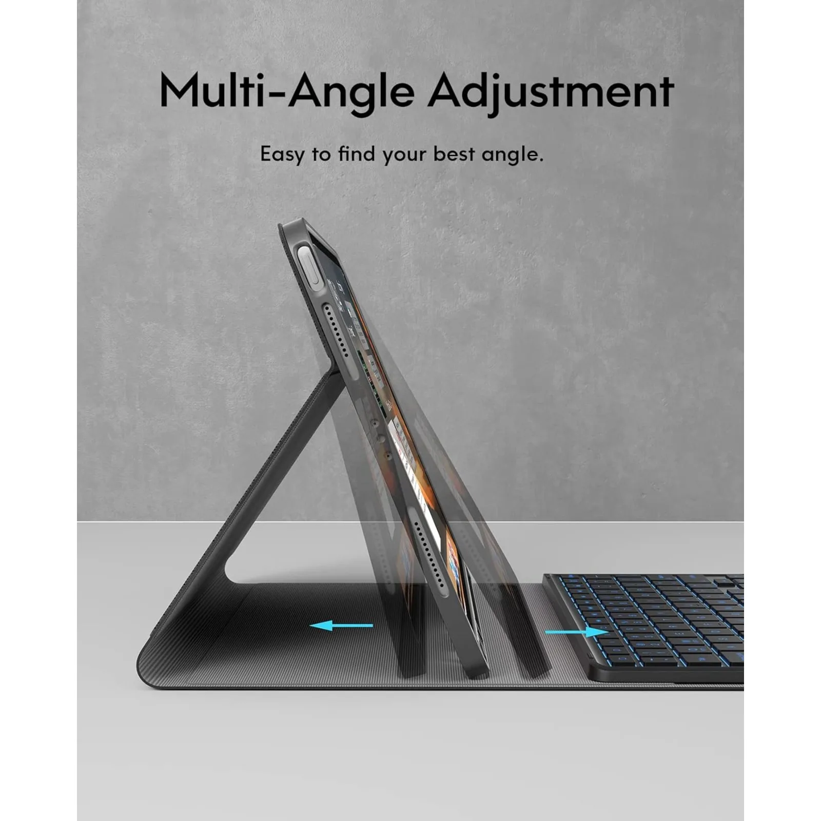 Keyboard Case & Mouse for iPad - Mini Wireless Mouse avis et prix
