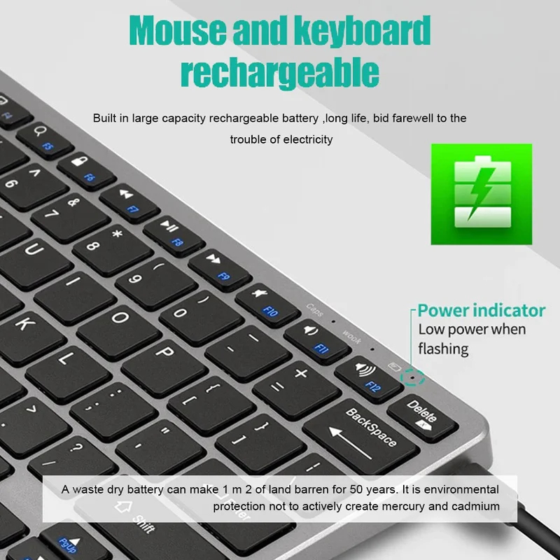 2.4G Wireless Keyboard Mouse S - Laptop Accessories Combo Set avis et prix