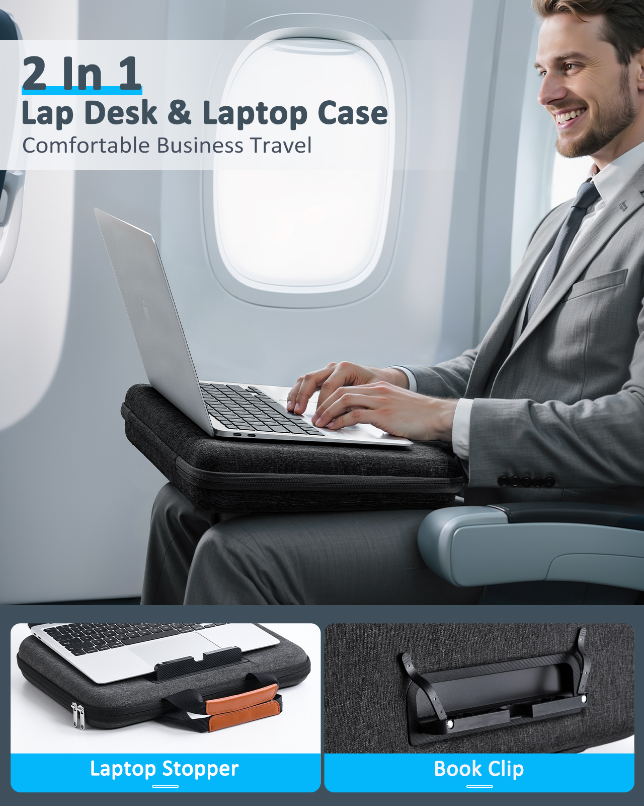Eary Laptop Bags for 13.3-16.2 - Laptop Accessories Travel Case avis et prix