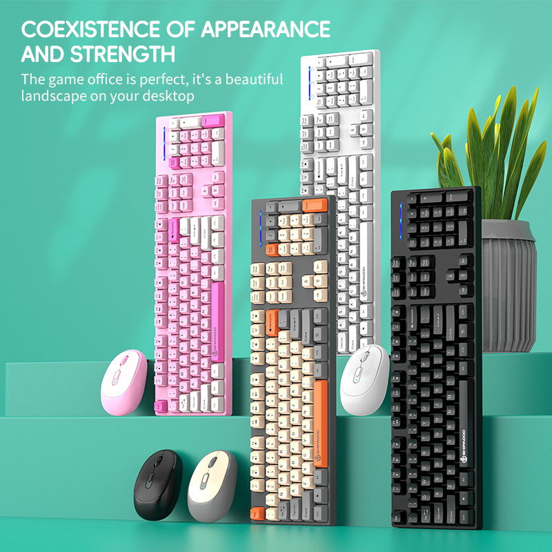 SHIPADOO W1060 Gaming Wireless - Laptop Accessories Combo Set avis et prix