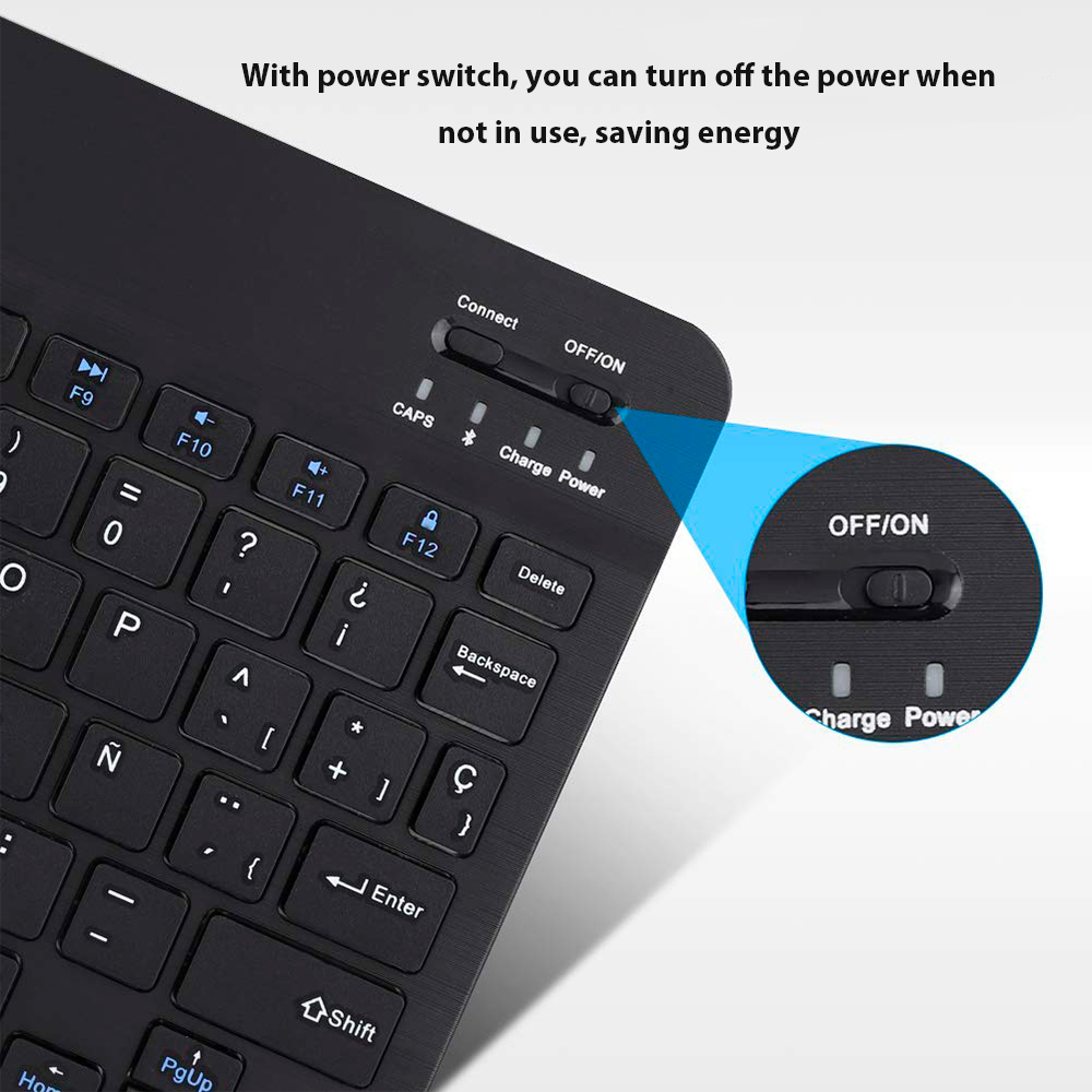 Bluetooth Wireless Keyboard Fo - Mini Wireless Mouse avis et prix