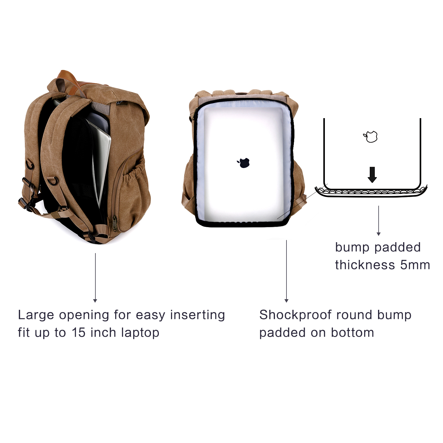 BAGSMART Camera Bag DSLR Photo - Laptop Bag Waterproof avis et prix