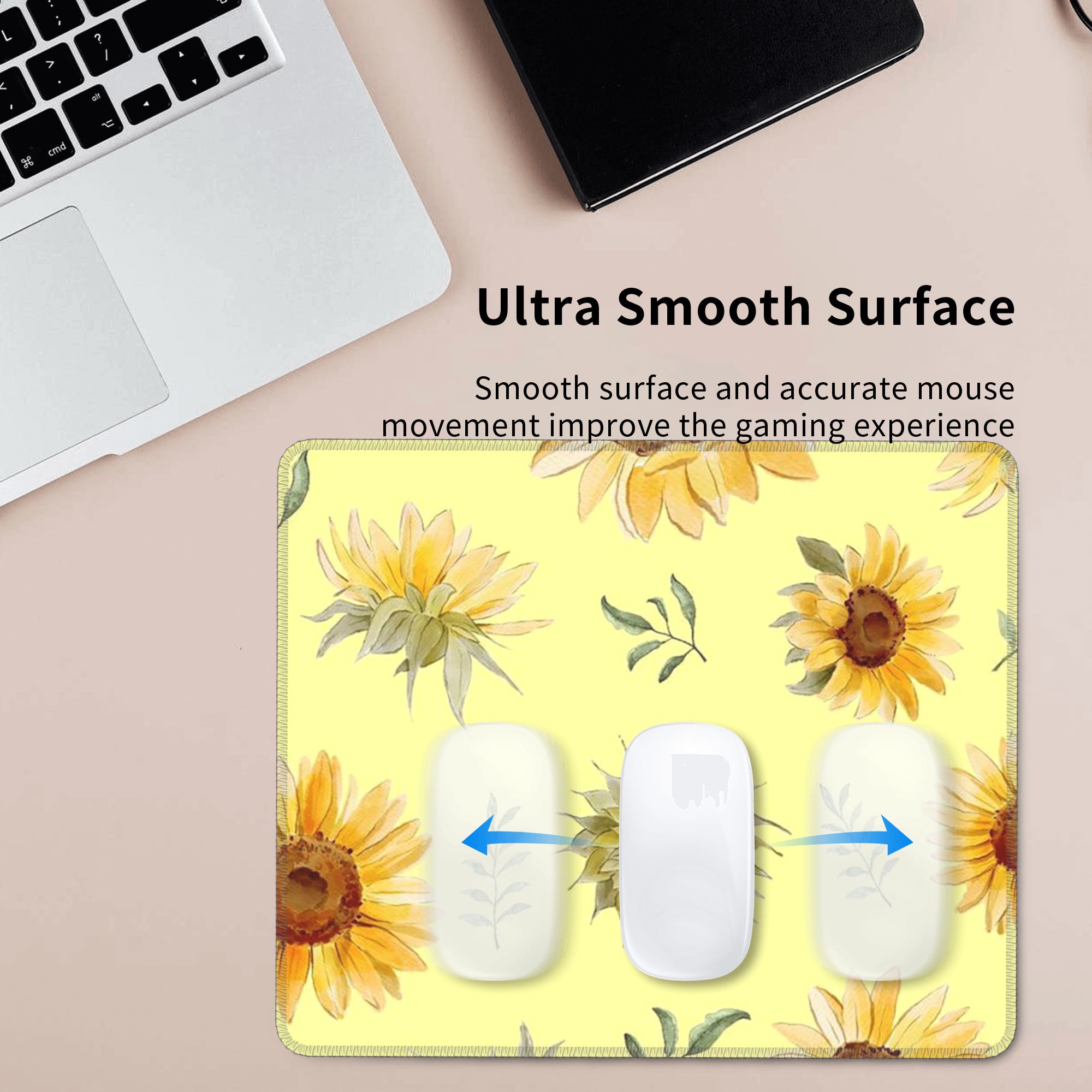 Sunflower Vibrant Yellow Flora - Yellow Laptop Accessories avis et prix